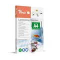 Produktbild: Peach Laminierfolien A4 - 80 mic - 100 pouches - glänzend - kompatibel mit Geräten aller Markenhersteller - PP580-02