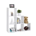 Produktbild: Custos Kollektion - Treppenregal, Bücherregal, Stufenregal, Standregal, mit 6...