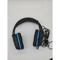 Produktbild: Logitech G432 Gaming-Headset – 7.1 Surround Sound, Flip-Mikrofon, Kunstleder - Schwarz/Blau