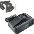 Produktbild: Bosch Ladegerät AL 18V-44 1600A031X0 | Schnellladegerät für 18V POWER FOR ALL Akkus | 14,4-18V | Schwarz | Wandhalterung