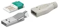 Produktbild: Goobay Goobay USB A-Stecker - zur werkzeugfreien Crimp-Montage, ein Stück USB-Ladegerät