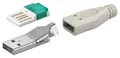Produktbild: USB-A Reparaturstecker/ werkzeuglos/ 12035