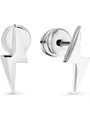 Produktbild: FAVS Paar Ohrstecker FAVS Herren-Ohrstecker Edelstahl Blitz