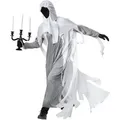 Produktbild: dressforfun Kostüm Herrenkostüm Schauerlicher Geist, Weißes Geisterkostüm mit grauen und schwarzen Akzenten schwarz|weiß XXL | XXL