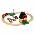 Produktbild: BRIO Bahn Bauernhof Set 20-tlg. Holzeisenbahn Holzspielzeug Holz Spielzeug 33719