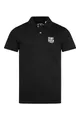 Produktbild: Camp David Poloshirt Herren Basic | Piqué Polo mit Logo-Stickerei, Trikotkragen & 2-Knopfleiste | Oeko-TEX Zertifiziert | Baumwoll-Mix, atmungsaktiv & pflegeleicht | Black, S