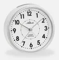 Produktbild: ATLANTA Quarzwecker ohne Ticken Leisegang Licht Snooze Weiß Rund - 2153/0