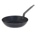 Produktbild: De Buyer Coupe Lyonnaise Bratpfanne Blau Metall, schwarz, Diamètre 30