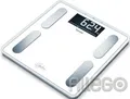 Produktbild: Beurer BF 400 Diagnosewaage Glas weiß 200kg Körperfettanalyse 31cm