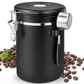 Produktbild: Royouzi Luftdichte Edelstahl Kaffeedose, Kaffeebohnen Behälter