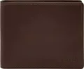 Produktbild: FOSSIL Kartenetui Derrick RFID Bifold Dark Brown braun