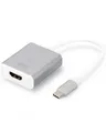 Produktbild: DIGITUS USB 3.0 Typ C HDMI Grafik Ad. Adapter Digital/Daten Digital/Display/Video Aluminium Weiß (DA-70836)