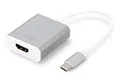 Produktbild: DIGITUS USB 3.0 Adapter 0,2m Typ-C zu HDMI 4K Grafik weiss