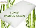 Produktbild: Bambus Nackenstützkissen Kissen 40x80 Viskoelastischer Memoryschaum Gelschaum