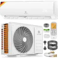 Produktbild: KESSER® Split Klimaanlage Set Quick Connect 9000 BTU 2,6 kW – WiFi & App Klimagerät mit Heizfunktion & Kühlmodus Wandklimaanlage, mit Kupferleitung Kältemittel R32 Inkl. Montagematerial