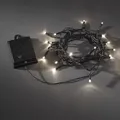 Produktbild: LED Lichterkette 40er Batt. warmweiß Timer / Funktion. aussen 3724-100