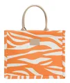 Produktbild: s.Oliver Shopper Shopper Tasche Orange orange weiß Neu