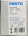 Produktbild: Festo PEV-1/4-B-OD 175250 Druckschalter 1-12 bar G1/4 IP65 Neu