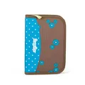 Produktbild: ERGOBAG WhiskBears Federmäppchen ERG-HPC-001-9B2, 21 cm, 0.5 L, Brown with Turquoise Flowers
