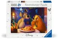 Produktbild: Erwachsenenpuzzle 1000 Teile - Disney Classics - Susi und Strolch