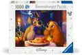 Produktbild: Erwachsenenpuzzle 1000 Teile - Disney Classics - Susi und Strolch