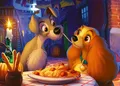 Produktbild: Ravensburger Puzzle 12000003 Susi und Strolch 1000 Teile Disney Puzzle für Erwac