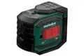 Produktbild: Metabo 606164000 Punktlaser PL 5-30 | +Zielplatte, Gürteltasche, Wandhalterung, 3 Batterien AA 1,5 V (LR6) | Funkt.: Punktfunktion / Rechter Winkel (90°) / Lotfunktion (Klasse 2 / Anzahl Punkte 5)