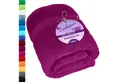 Produktbild: Lashuma Badetuch - Badehandtuch Linz, Frottee (1-St), XXL Handtuch lila 100x150 cm