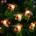 Produktbild: Solar Lichterkette 50 LED 7m Wetterfest 8 Modi für Garten Terrasse Weihnachten