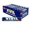 Produktbild: Vivil Kräuterbonbons Pfefferminz, zuckerfrei, je 29g, 30 Rollen, 870g