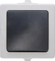 Produktbild: Kopp Feuchtraum Aus-/Wechselschalter Nautic, grau, 565656001