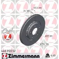 Produktbild: 2x ZIMMERMANN Sport Z Bremsscheibe 440.3122.52
