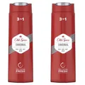 Produktbild: ✅ Old Spice Original Duschgel Shampoo Shower Gel Herren Körper Haar 2x 400ml ✅