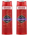Produktbild: Old Spice ROCKSTAR Duschgel Shampoo Shower Gel Herren Körper Haar 2x 400ml