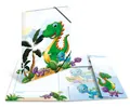 Produktbild: Herma Sammelmappe Postmappe Gummizugmappe Din A4 Dinos Post Bilder Kindergart