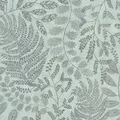 Produktbild: Bricoflor Farn Tapete in Mintgrün Pastell Vliestapete mit Blätter Muster in Silber Grau Pastell Blumentapete für Schlafzimmer