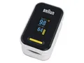 Produktbild: BRAUN Blutsauerstoff-Messgerät Pulsoximeter YK-81CEU, schwarz-weiß
