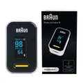 Produktbild: Braun Pulsoximeter 1 | Präzises Blutsauerstoffmessgerät Einfach für zu Hause