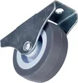 Produktbild: 1 Stück Dörner + Helmer Parkett-Bockrolle Ø50 mm grau 791340 Tragkraft 55kg