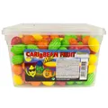 Produktbild: Carribean Fruit Mix Bubble Gum fruchtige Kaugummi Mischung 1600g