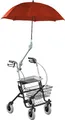 Produktbild: Rolko Protektor Rollatorschirm Farbe rot-braun