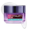 Produktbild: L'Oréal Paris Revitalift Filler Gel-Creme mit Hyaluronsäure, Salicylsäure, leichte Textur, frische Haut, feuchtigkeitsspendend, Anti-Glanz-Kontrolle, mattiert, auffüllend, reduziert das