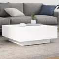 Produktbild: Couchtisch Weiß 80x80x31 cm Holzwerkstoff