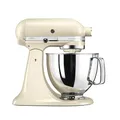 Produktbild: KitchenAid Küchenmaschine - Artisan - Kippbarem Food Processor - Teigknetmaschine mit 3 Zubehör und Schüssel aus Edelstahl - 4.8 L - Crème