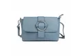 Produktbild: ITALYSHOP24 Schultertasche MADE IN ITALY Damen Leder Tasche Umhängetasche Cross Over Body Clutch, Messenger Bag Brusttasche Hüfttasche Freizeit Abendtasche Smartphone