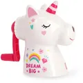 Produktbild: Legami Spitzmaschine Dream Big Einhorn, US0001, für Stiftdurchmesser bis 8mm, weiß/pink