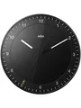 Produktbild: Braun BC17B Klassisch große analoge Wanduhr, schwarz (BC17B)