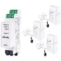 Produktbild: Shelly Pro 3EM 3-Phasen Stromverbrauchsmessgerät inkl. 3x Stromwandler 120A