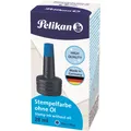 Produktbild: Pelikan Stempelfarbe Nachfülltinte 4K für Stempelkissen 28ml blau 351213