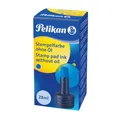 Produktbild: Pelikan Stempelfarbe ohne Öl 28 ml Nachfülltinte für Stempelkissen Büro Blau